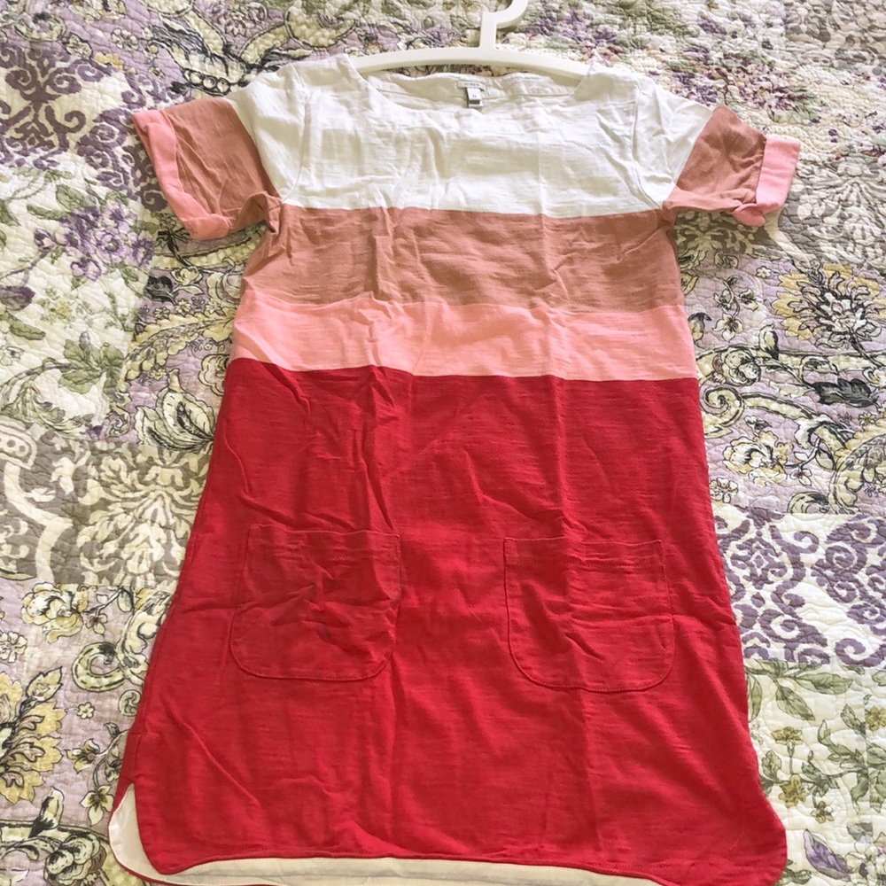 J. Crew Casual Striped Dress with Pockets